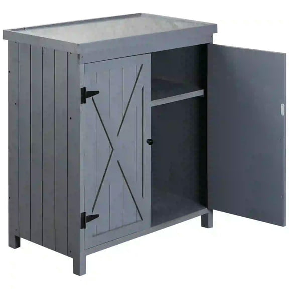 YYAo 75 Gallon Wooden Deck Box, Outdoor Storage Container with Aerating Gap & Weather-Fighting Finish, Yellow