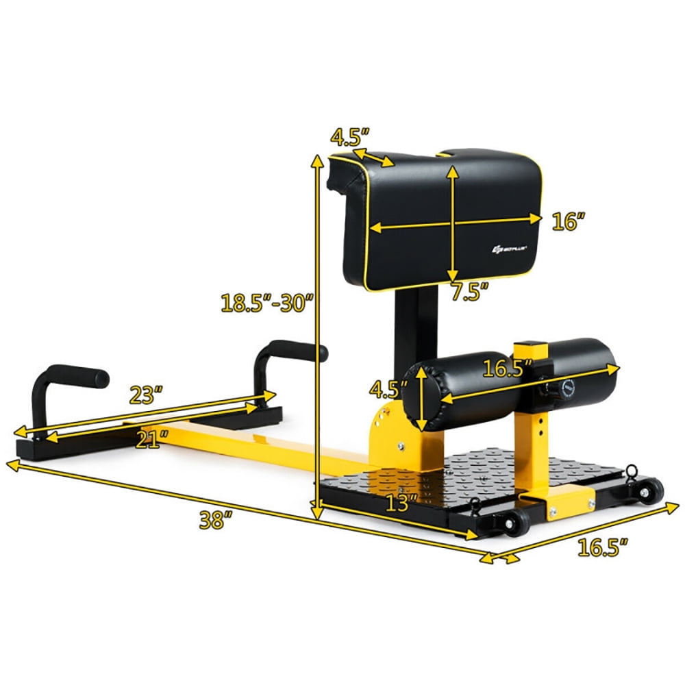 YYAo Adjustable Weight Bench,Workout Bench Press, Exercise Training Bench,8-in-1 Multifunctional Home Gym Squat Fitness Equipment
