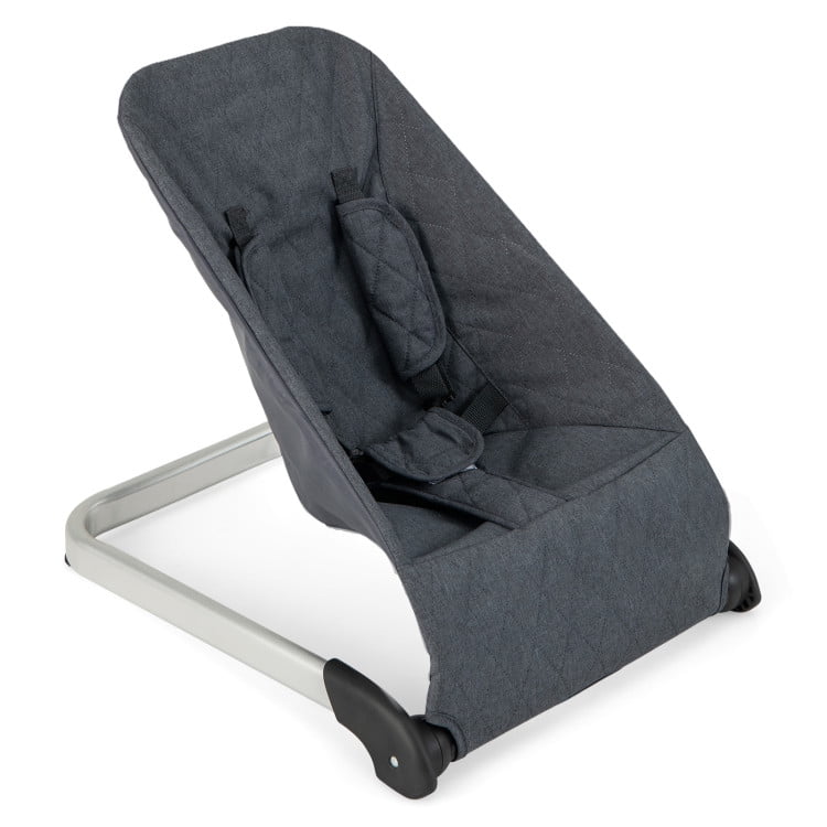 YYAo Baby Rocker, Baby Chair,Baby Bouncer Seat with Aluminum and Metal Frame-Gray YYAo Baby Rocker, Baby Chair,Baby Bouncer Seat with Aluminum and Metal Frame-Gray