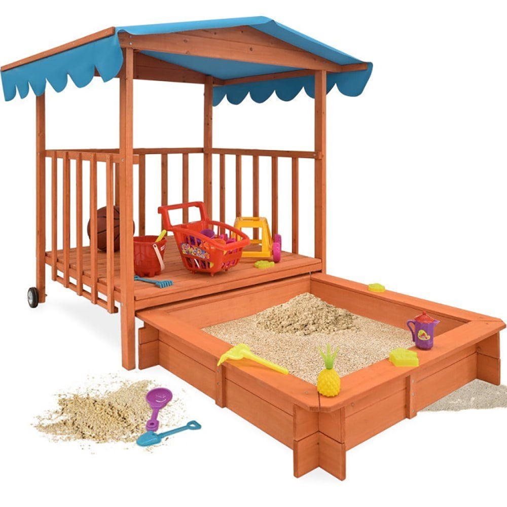 YYAo Children Outdoor Sand Box, Kids Large Sandbox, Kids Outdoor Play House with Sandbox YYAo Children Outdoor Sand Box, Kids Large Sandbox, Kids Outdoor Play House with Sandbox