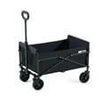 YYAo Collapsible Wagon Carts Foldable, Heavy Duty Beach Folding Wagon