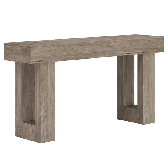 YYAo Console Table, Entryway Table, Console Sofa Table,63-Inch Console Table, Farmhouse Wooden Sofa Table Entryway Table,Grey
