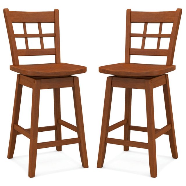 YYAo Counter Bar Stools,Bar Chairs,Counter Height Barstools Set of 2