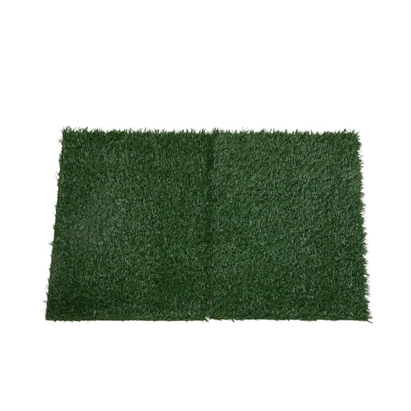 YYAo Dog Grass Large PottyPet Loo2PCS Realistic Artificial Grass Rug for Pet Potty Training, Synthetic Dog Pee Grass Turf Patch Carpet Pad for Indoor Outdoor