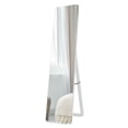 thumbnail image 1 of YYAo Full Length Mirror, Long Full Body Mirror,Full Length Frameless Wall Mountable Floor Mirror-White, 1 of 13