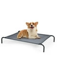 thumbnail image 1 of YYAo Indoor and Outdoor Cooling Pet Cot Bed for Dogs, Cooling Elevated Dog Bed, Portable Dog Cot Bed,Gray, 1 of 6