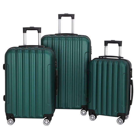 YYAo Luggage Set, Suitcase Set, Travel Luggage,3-In-1 Multifunctional Large Capacity Traveling Storage Suitcase Dark Green