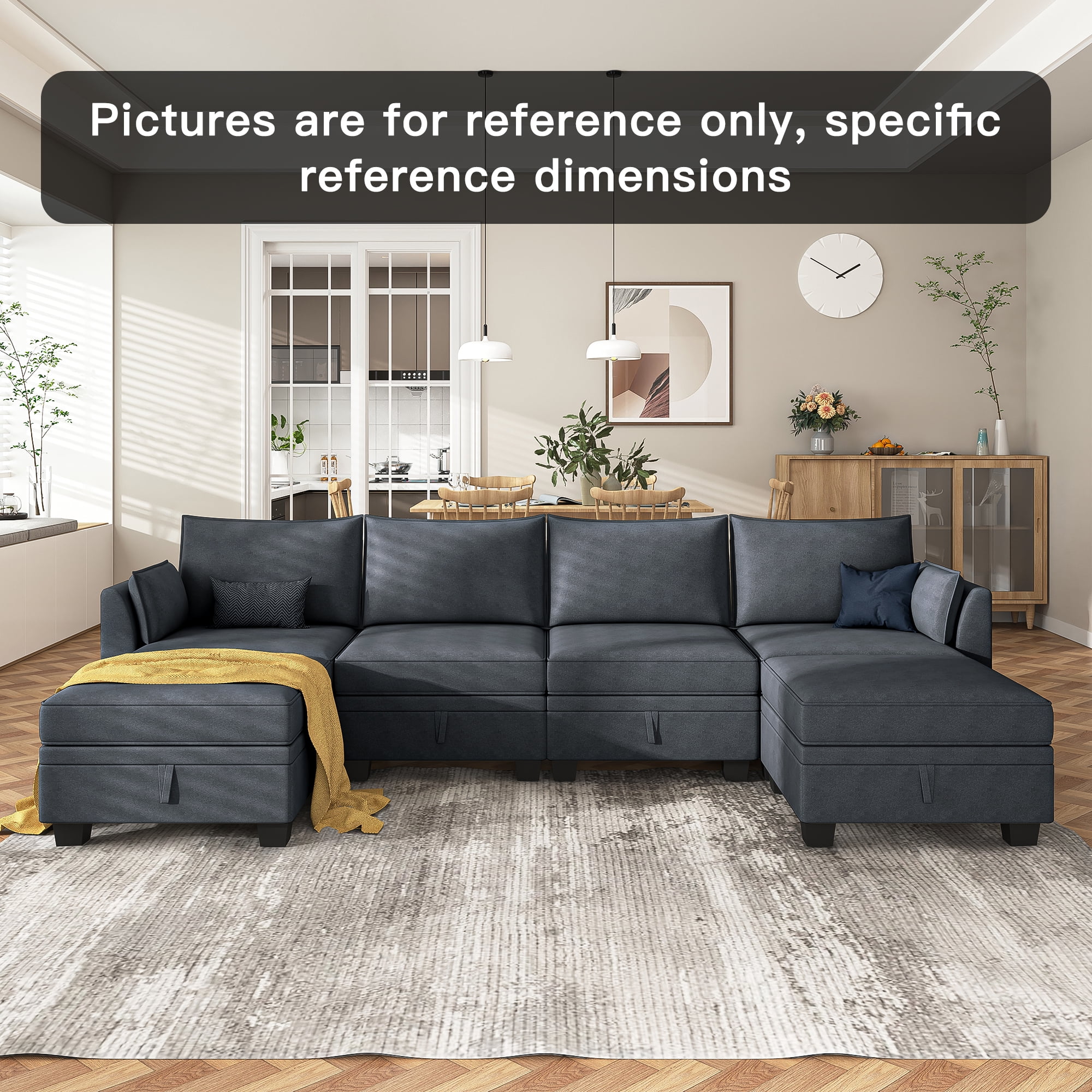 Large modular online sectional sofa