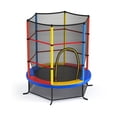 thumbnail image 1 of YYAo Outdoor Trampoline, Recreational Trampoline,55 Inch Kids Recreational Trampoline Bouncing Jumping Mat with Enclosure Net-Yellow, 1 of 10