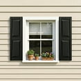 thumbnail image 1 of YYAo Plantation Shutters with Premium Board and Batten, Shutter with Squared Design and Easy Mount for Farmhouse, Home Office, Living Room, Bedroom, Black(14"*39"), 1 of 7
