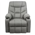 thumbnail image 1 of YYAo Recliners Home Theater Seating, Reclining Sofa Chair,Electric Power Lift Recliner Massage Sofa-Gray, 1 of 8