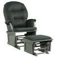 thumbnail image 1 of YYAo Recliners Home Theater Seating, Reclining Sofa Chair,Wood Baby Glider and Ottoman Cushion Set with Padded Armrests for Nursing-Gray, 1 of 10
