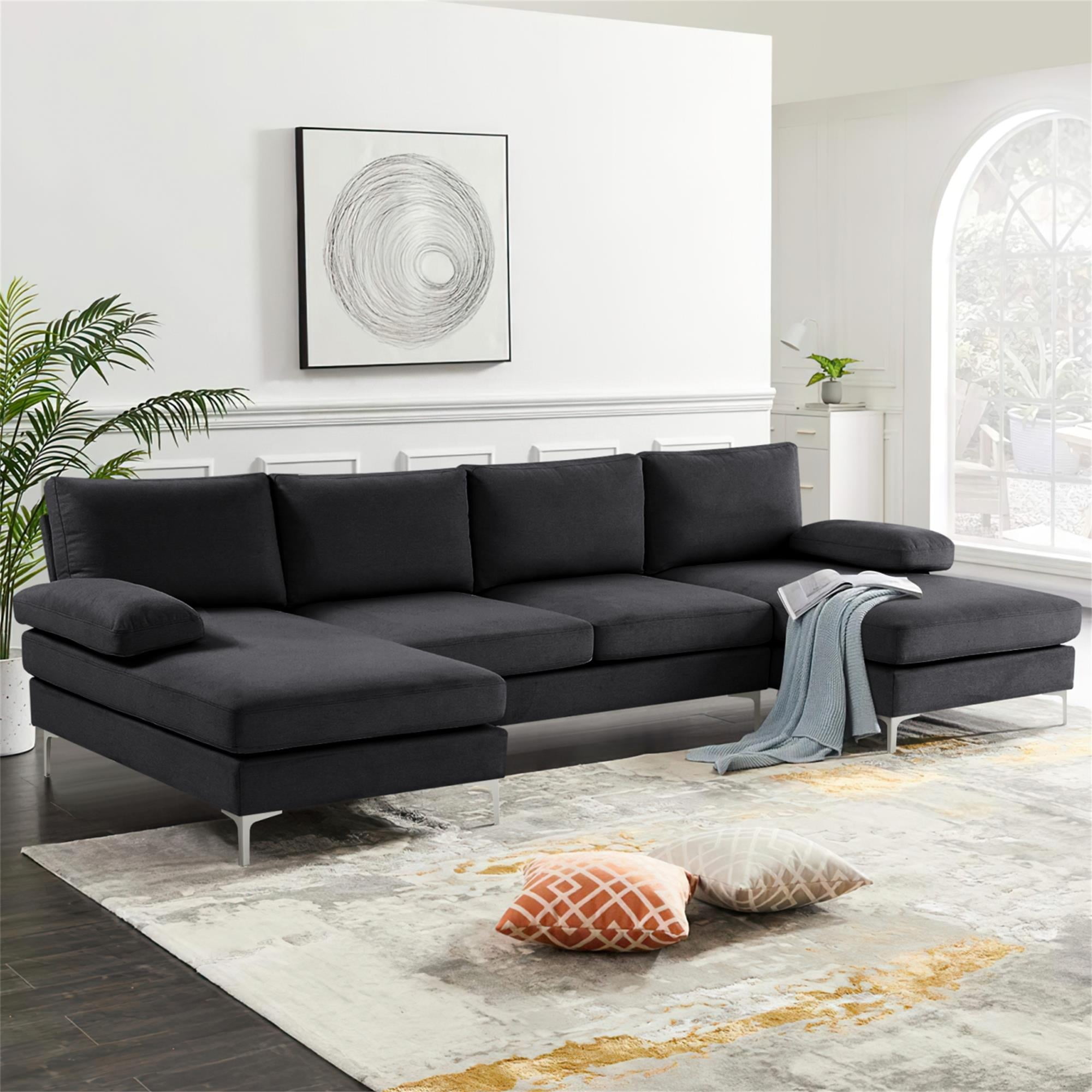 Couch with separate chaise discount
