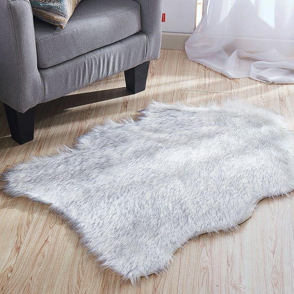 YYAo Rug, Large Area Rugs Carpet Abstract Home Decor, "Luxury Decorative" Hand Tufted Faux Fur Sheepskin Area Rug