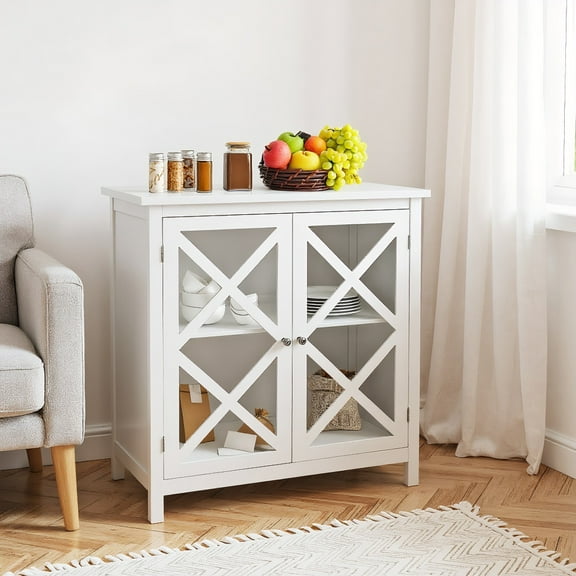 YYAo Sideboard Cabinet, Coffee Bar Cabinet,