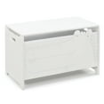 thumbnail image 1 of YYAo Storage Chest, Toy Chest Toy Box,Wooden Kids Toy Box with Safety Hinge-White, 1 of 8