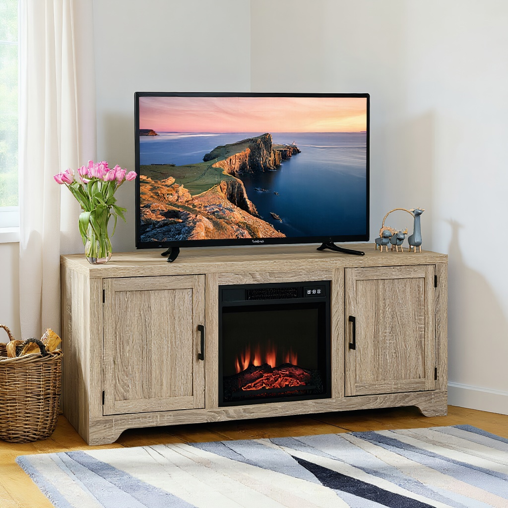 YYAo TV Stand, Television Console Table,Entertainment Center,65 Inch ...