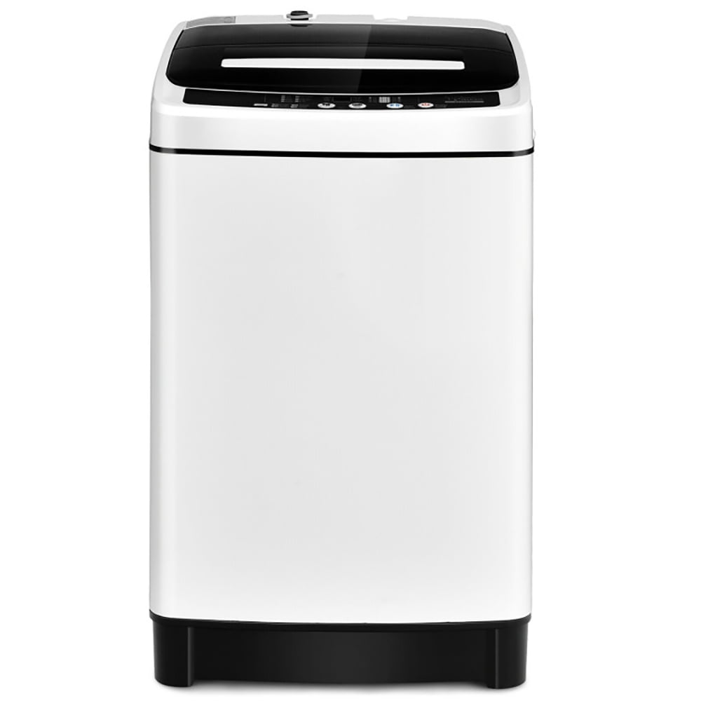 YYAo Washing Machine, Washer Machine,Full-Automatic Washing Machine 1.5 Cubic Feet 11 LBS Washer and Dryer-White