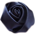 thumbnail image 1 of YYCRAFT Pack Of 20 Satin 4d Rose 2"(5cm) Craft Wedding Bride-Navy, 1 of 4