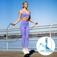 thumbnail image 1 of YYDENG 2.8m Adjustable Digital Counting Jump Rope Built In Battery Ergonomic Non Handle Speed Skipping Rope For Adult Full Body Indoor Gym Fitness Training, 1 of 5