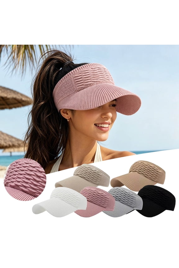 Breathable Hollow Top Fish Scale Mesh Sun Visor Hat Waffle Mesh Breathable Sun Block Headwear Adjustable Fit Design For Backyard Gardening Road Trip Beach Vacation Outdoor Sports