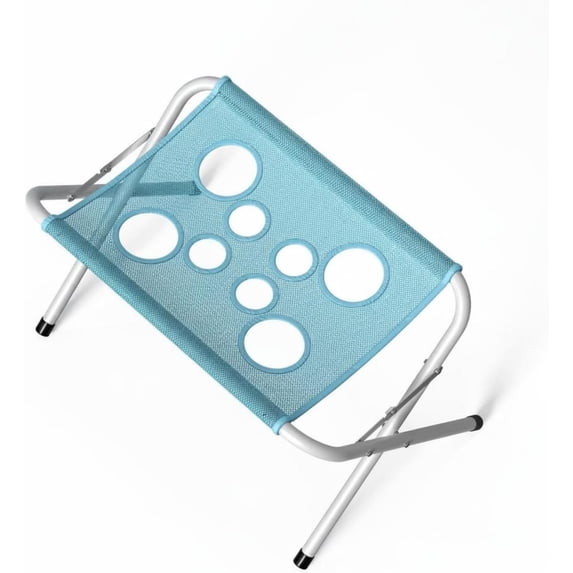 YYDENG Pet Grooming Bath Stand With Metal Frame 58×31×40cm, Foldable Dog Bathing Station With Fixed Straps, Mesh Pet Washing Table For Home And Travel Pet Grooming