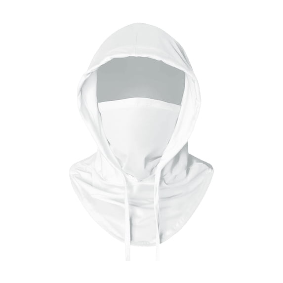 YYDENG Unisex Cotton Integrated Sun Balaclava Hood Full Face Neck Sun Wind Protection Hat With Adjustable Drawstring Lightweight Breathable Face Scarf For Cycling Fishing Gardening Outdoor Summer