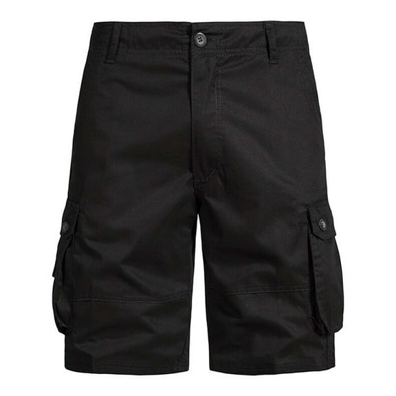YYDGH Cargo Shorts for Mens Elastic Waist Drawstring Tactical Shorts Casual Work Hiking Lightweight Shorts with Pockets