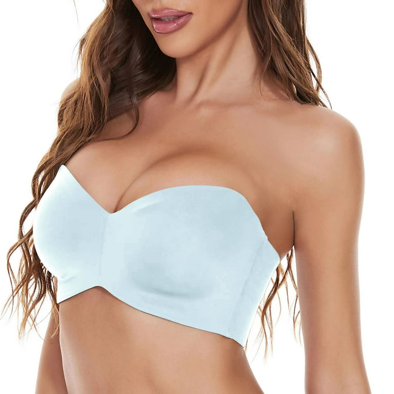 Shop Full Support Non-slip Convertible Bandeau Bra with great
