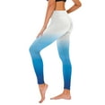 thumbnail image 1 of YYDGH Leggings Control Waisted Pants Women's Tummy Workout Compression Tights Yoga Leggings High Yoga Pants Sky Blue XXL, 1 of 4