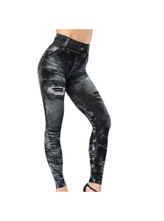 Women Skinny Jeggings Black Stretchy Sexy Pants Leggings Jeans