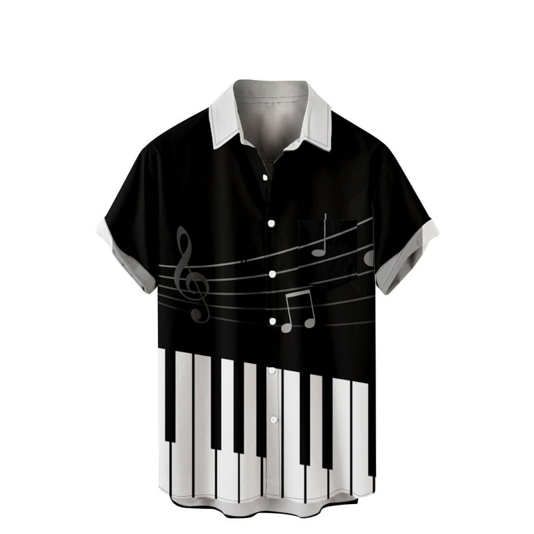 walmart black button down