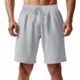 thumbnail image 1 of YYDGH Mens Casual Gym Workout Shorts, 7" Elastic Waist Jogger Lounge Sweat Shorts with Drawstring, 1 of 8