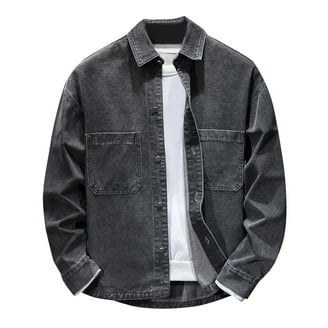 Wrangler　Coating Denim Trucker Jacket Wrangler Trucker Jacket - Classic Regular Fit - Walmart.com