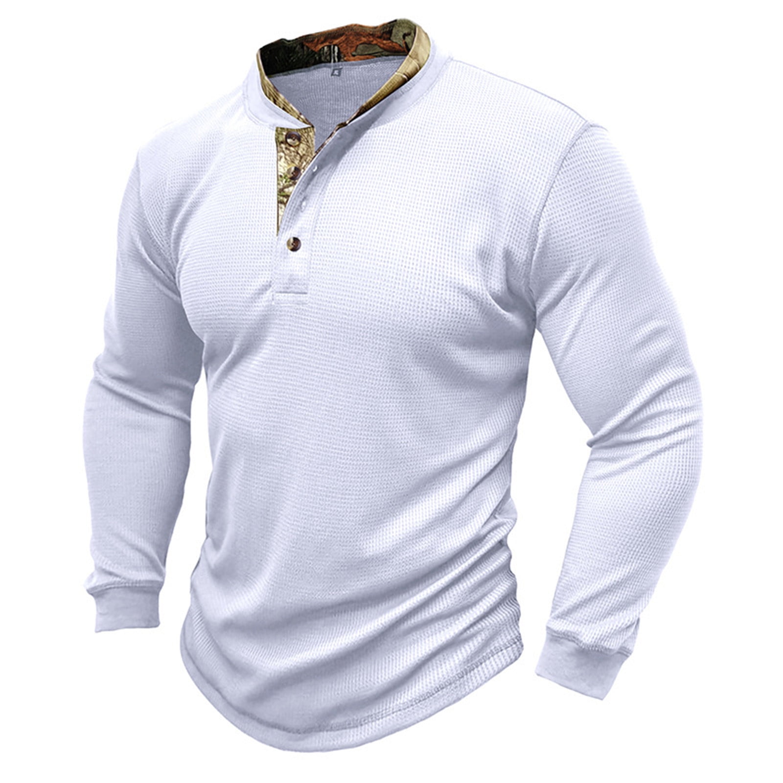 Henley shirt business outlet casual