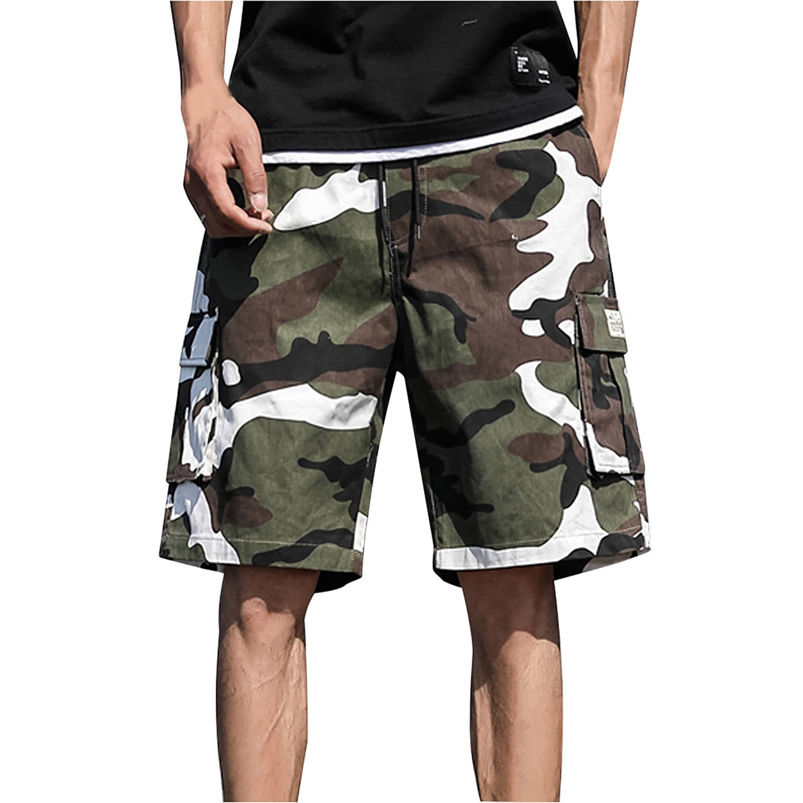YKJATS Men's Hiking Shorts Breathable Cargo Shorts with = Pockets Mens  Lounge Shorts with Pockets Stretchy Shorts, Khaki, Medium : :  Clothing, Shoes & Accessories
