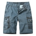 thumbnail image 1 of YYDGH Shorts for Mens Summer Casual Cargo Shorts Lightweight Outdoor Work Shorts Pants with Zipper Pocket Gray XL, 1 of 4