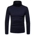 thumbnail image 1 of YYDGH Sweatshirt for Men Slim Fit Turtleneck Casual T Shirts Lightweight Basic Solid Color Cotton Pullovers Long Sleeve Baselayer, 1 of 1