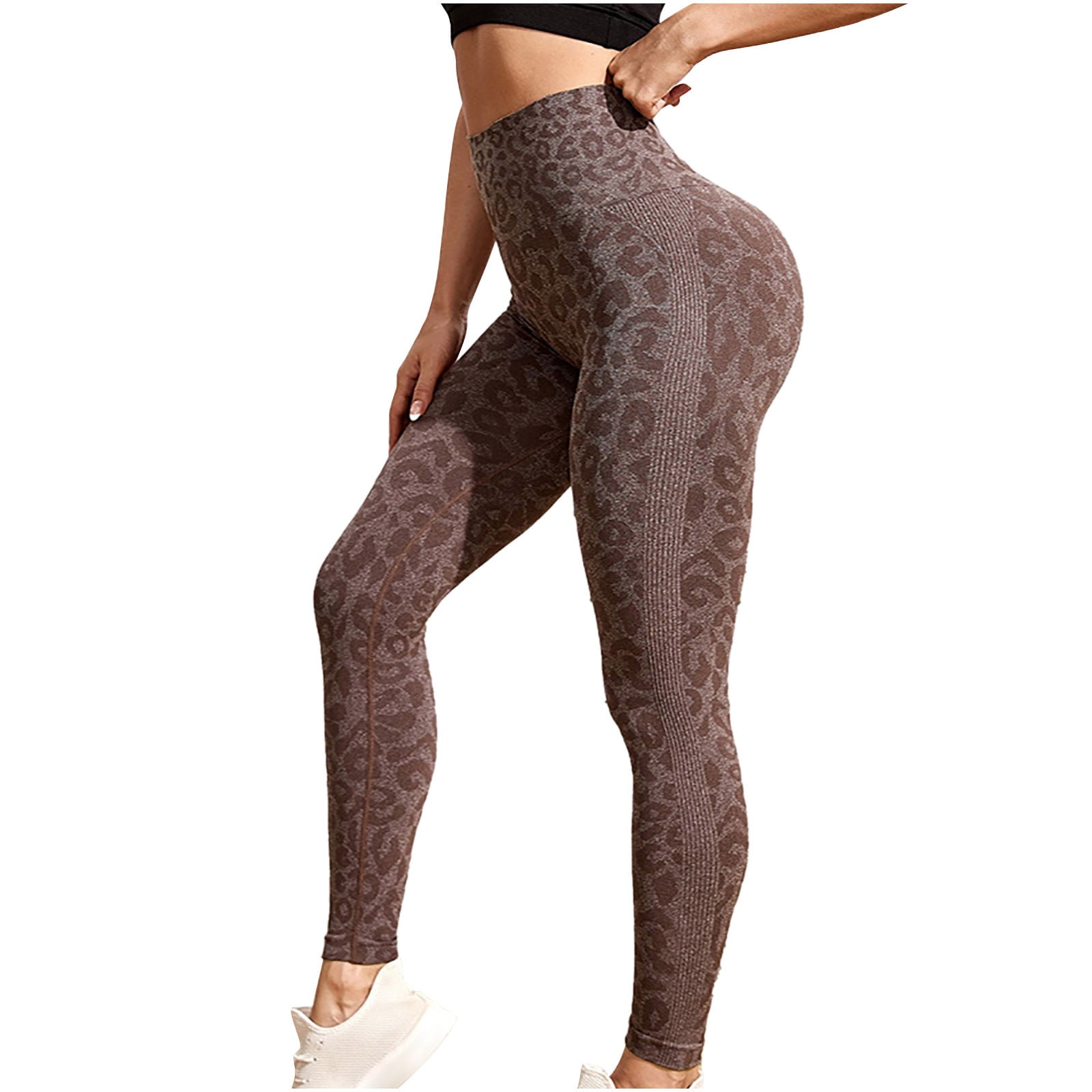 YYDGH Women Scrunch Butt Lifting Leggings with Pockets High Waisted Gym Workout  Leggings Black M 