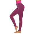 thumbnail image 1 of YYDGH Women Scrunch Butt Lifting Seamless Yoga Leggings High Waist Pants Runched Booty Compression Tight Hot Pink L, 1 of 9