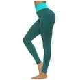 thumbnail image 1 of YYDGH Women Scrunch Butt Lifting Seamless Yoga Leggings High Waist Pants Runched Booty Compression Tight Sky Blue M, 1 of 9