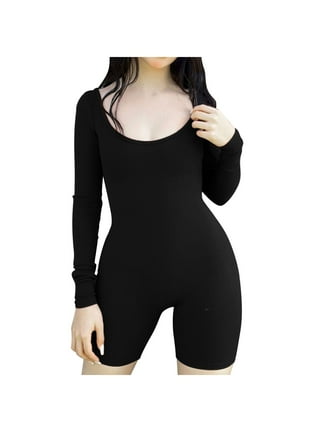 Black One Piece Bodysuit