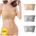 thumbnail image 1 of YYDGH Women's Bandeau Bra Strapless Bralette Smoothing Seamless Brassiere Comfortable Non-Padded Stretch Top Bra, 1 of 3