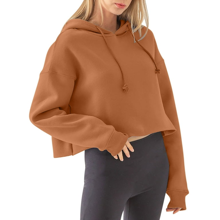 Crop top hoodie walmart shop