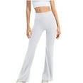 thumbnail image 1 of YYDGH Women's Flare Leggings High Waisted Sweatpants Bell Bottoms Bootcut Tummy Control Yoga Pants, 1 of 8