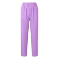 thumbnail image 1 of YYDGH Women's Stretch Scrub Pants Mid Rise Pull On Workwear Cargo Pocket Full Elastic Waist Medical Uniform Comfortable, 1 of 8