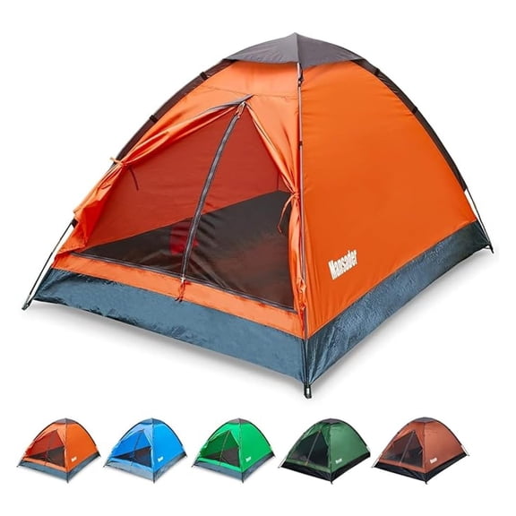 YYDSBNHH 2 Person Camping Tent, Waterproof Lightweight Dome Tent for Hiking Backpacking