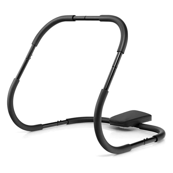 YYDSBNHH Ab Cruncher Sit Up Assistant - Abdominal Trainer with Headrest - Home Gym Exercise Equipment for Muscle Training - Portable Fitness Machine (Black)