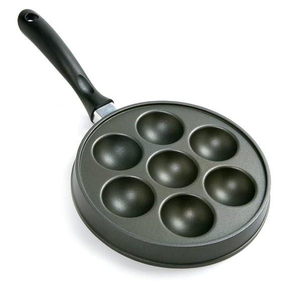 YYDSBNHH Aebleskiver Pan, 16.5" Nonstick Pancake Maker for Danish Round Pancakes