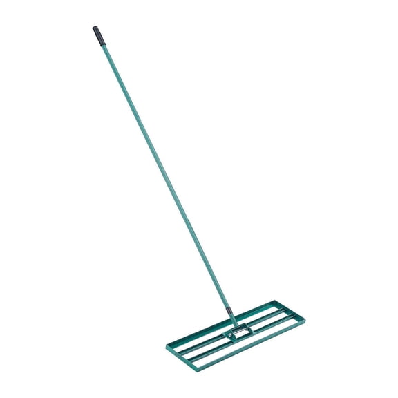 YYDSBNHH Lawn Leveling Rake, 36"x10" Level Lawn Tool, Heavy-duty Lawn Leveler with 78" Steel Extended Handle, Yard Leveling Rake Suit for Garden, Golf Lawn, Farm